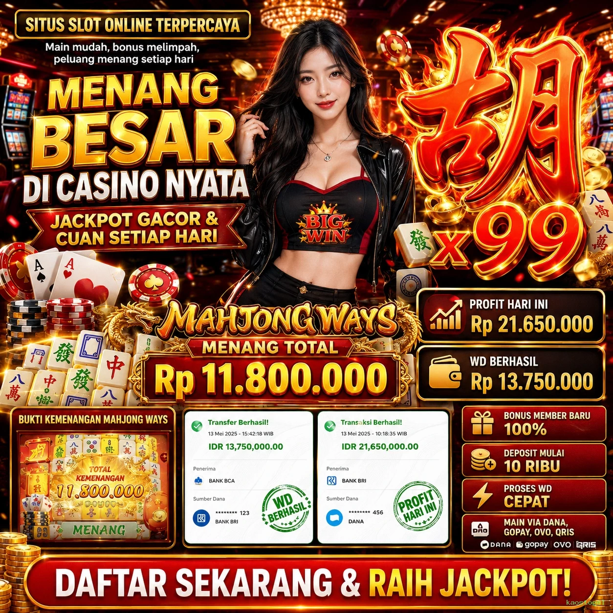kaostogel: Temukan Kesenangan Bermain Game Arcade Kini Juga!